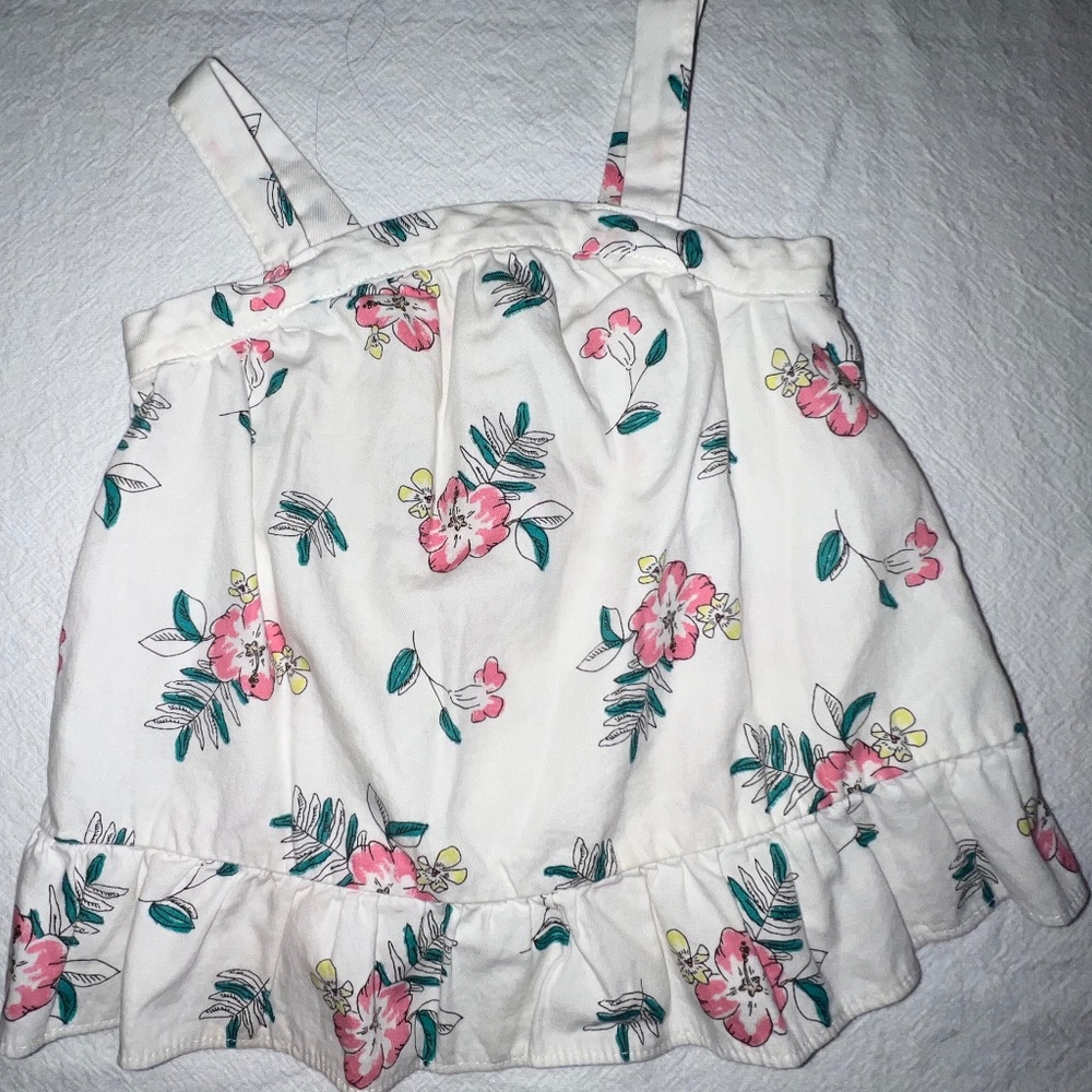 Carters Flower shirt 18 Months